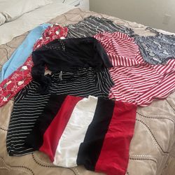 Clothes Pants Tops Skirts …… S M or L $5 Each