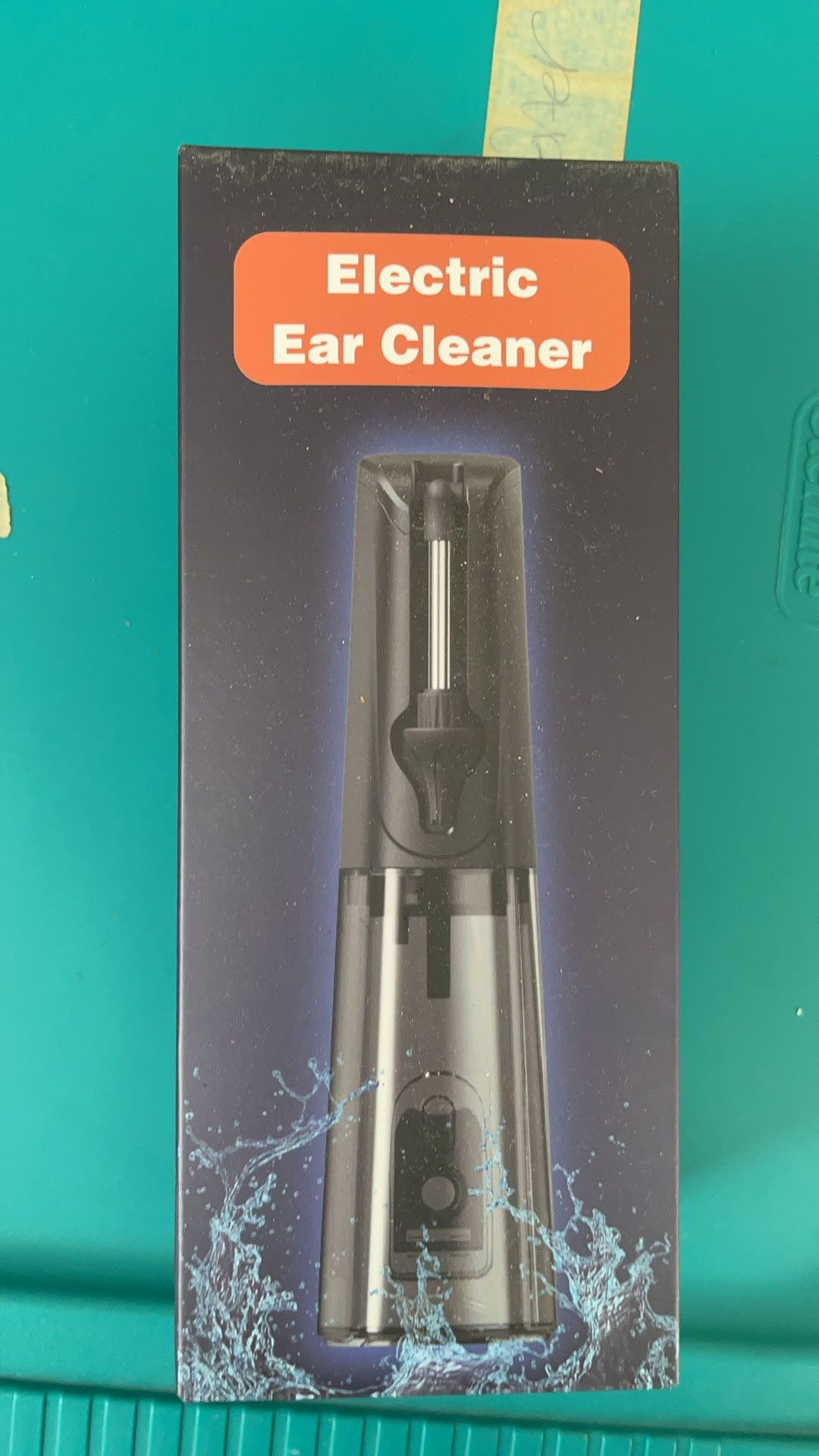 Electric Ear Wax Removal, Upgraded Ear Cleaning Kit with 6 Nozzles & 4 Modes, Ear Cleaner with Smart Temperature Sensor, IPX7 Waterproof, Ear Irrigati