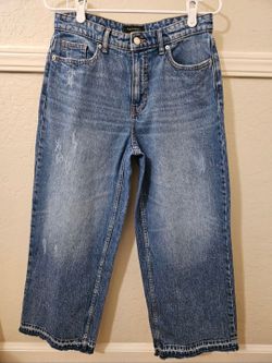 Free Assembly Cropped Wide-Leg Jeans