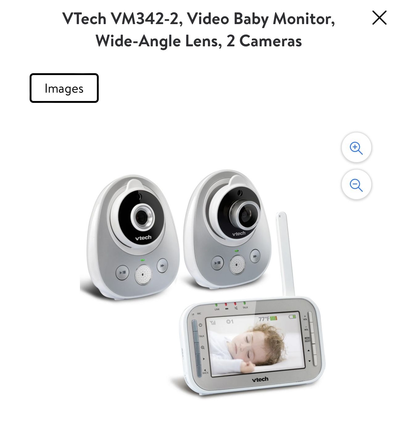 V- Tech Video Baby Monitor 