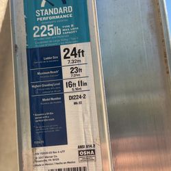 24’ Like New Aluminum Ladder