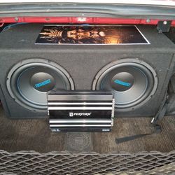 Autotek 12" Subwoofers & 8000 Watt AMP