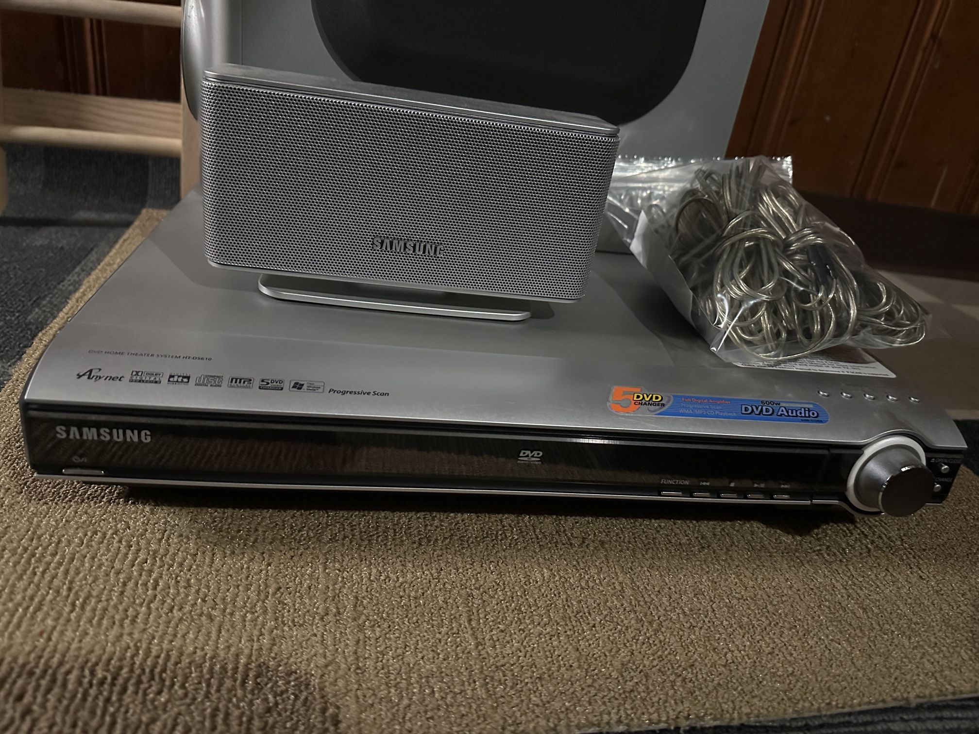 samsung dvd player / theater system 600w