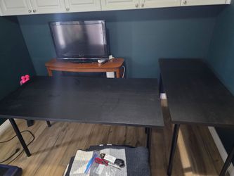 Black ikea tables