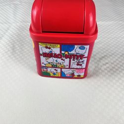 Vintage Sanrio Hello Kitty Mini Trash Can 