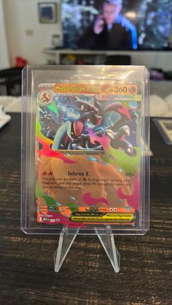 Pokemon Mega Charizard X ex Pokémon Card MEP 029