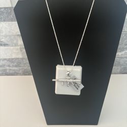 Moissanite/925 Silver AR-15 Pendant