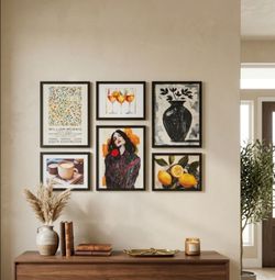 Wall Art - 6 pictures combination