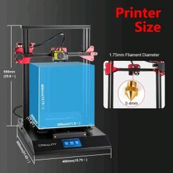 HUGE PRINT CREALITY 3D Auto Leveling CR-10S Pro 3D printer 300x300x400mm