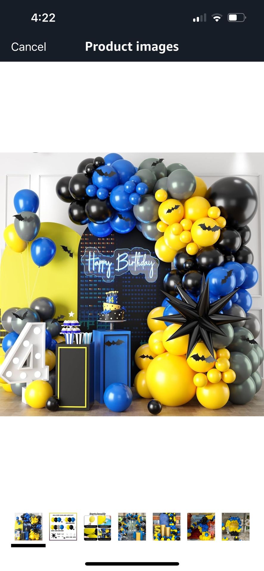 Birthday Balloons