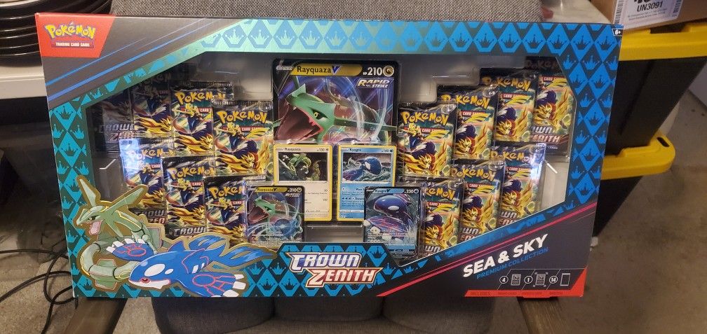 Pokemon Crown Zenith Sea & Sky Sealed