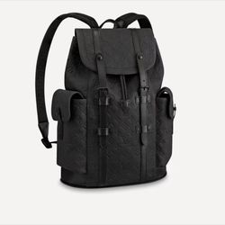 Men Leather designer Backpack! Brand New