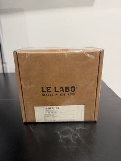 Le labo Santal 33