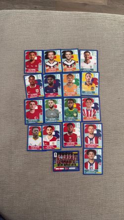 FIFA panini stickers World Cup 2026 blue parallel