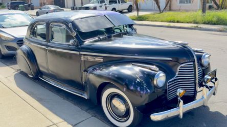 Vintage Buick Classic Car Black