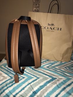 Coach charles slim on sale backpack