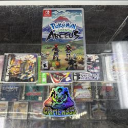 Pokemon Legend  Arceus Nintendo Switch $55 Gamehogs 11am-7pm