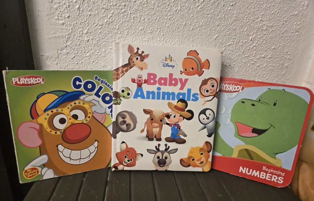 Playskool & Disney Baby Books