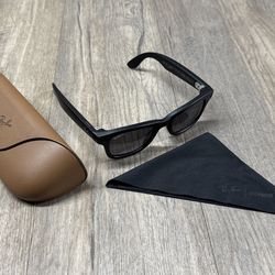Ray-Ban Meta Wayfarer Gen 2 Matte Black - Gray Lens