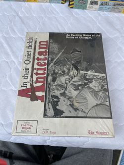In The Quit Field Of Battle of Antietam Board Game The Gamer D Essig Sealed New