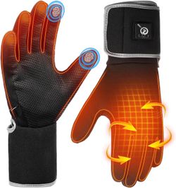 Rechargeable Heated Gloves Womens Size Small