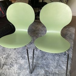Vintage Mid Century Stacking Chairs