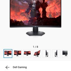 Dell 32in 144hz Curved Gaming Monitor 