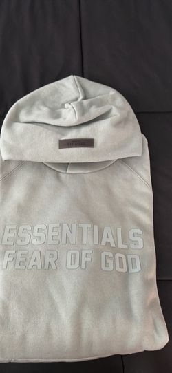 Green essentials hoodie medium men’s
