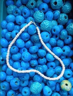Puka Shell Necklace Circa 1970's