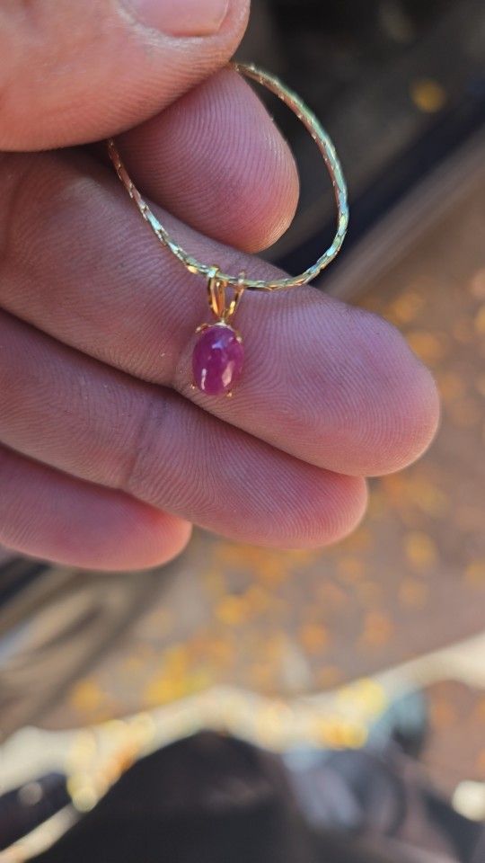 Ruby Necklace 