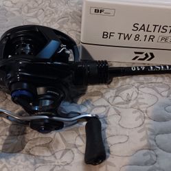 Daiwa Saltist Bf Tw Bfs Combo New!