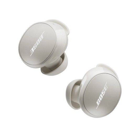 BOSE QuietComfort Earbuds Wireless Noise Cancelling Earbuds (White Smoke)
