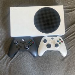Xbox Series S  With Two Controllers