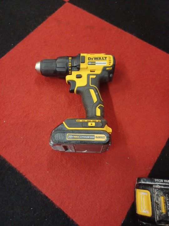 Dewalt 20v Max Drill Driver Cordless With Battery