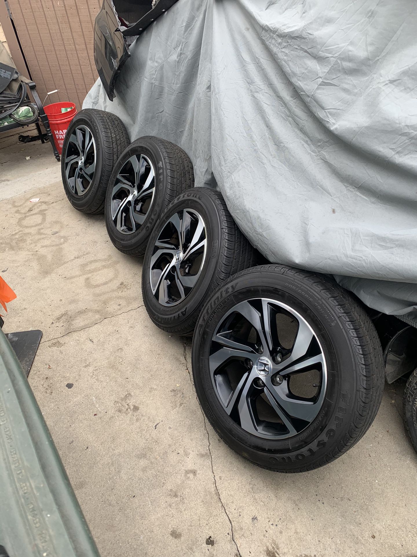 2018 Honda 16 inch aluminum wheels
