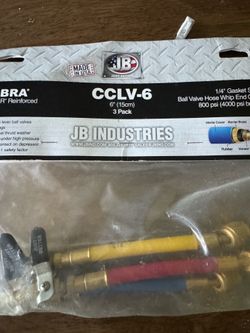 HVAC CCLV-6 high pressure hoses