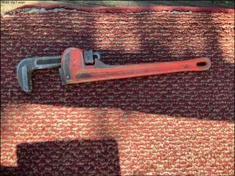 Pipe wrench Ridgit 18” heavy duty