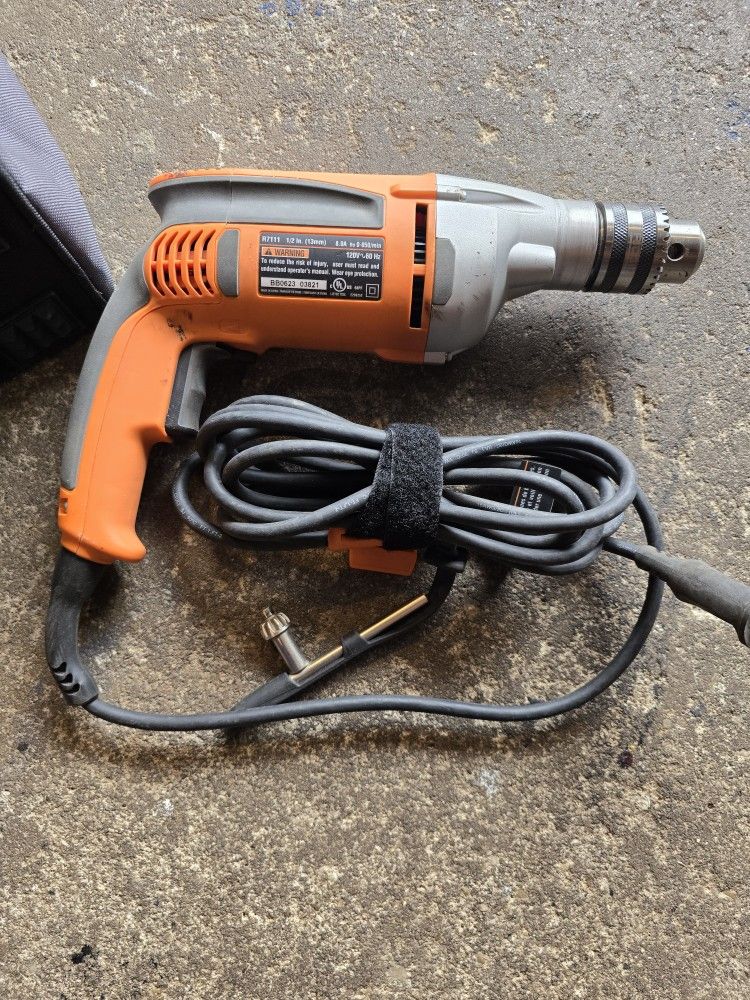 Ridgid R71111 1/2" Variable Speed drill