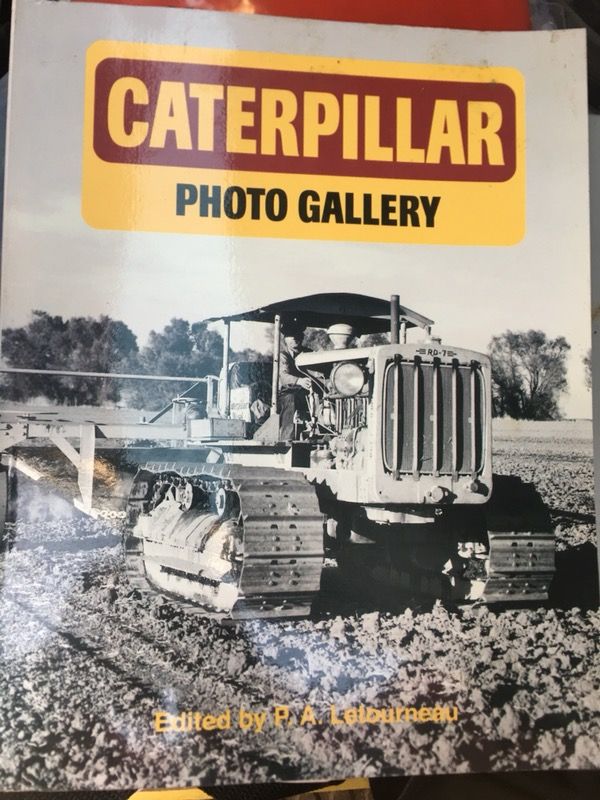Caterpillar tractor photo gallery book