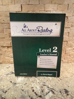 All About Reading Teacher's Manual Level 2 Color Edition