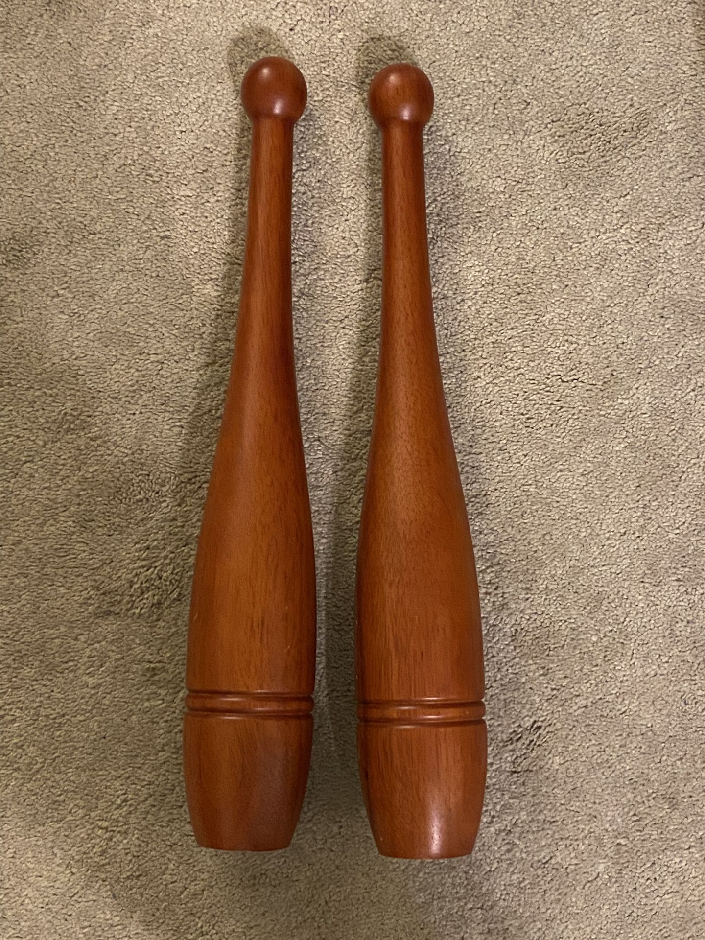 Wooden Indian Clubs 1.2lb Each