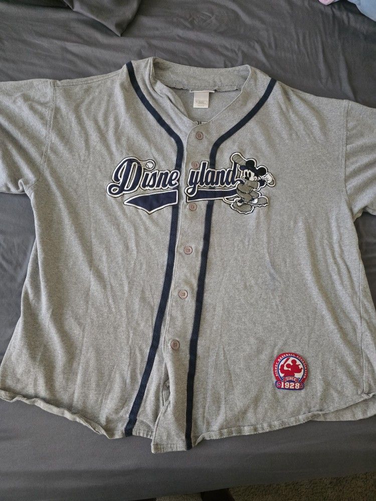 Disneyland Baseball Jersey Xl