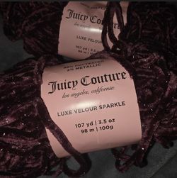 Juicy couture yarn