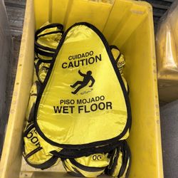Wet Floor Sign $5 Each Bulk Deals Available 