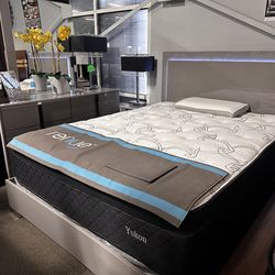 Modern bedroom set! $1399 🩶📦🔥 more colors available!