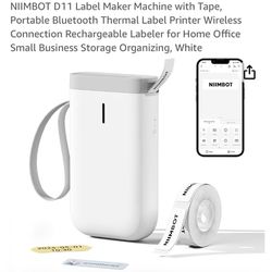 NIMBOT Thermal printer Bluetooth Inkless!