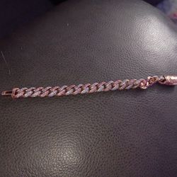 Men’s 6” Rose Gold Bracelet