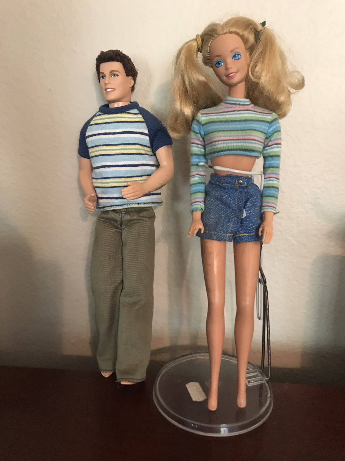 Vintage 1966 Barbie & 1968 Ken