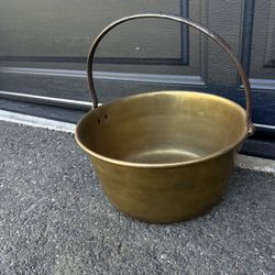 Antique Brass Kettle 