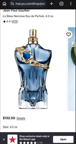 Le Beau Narcisse by Jean Paul Gaultier